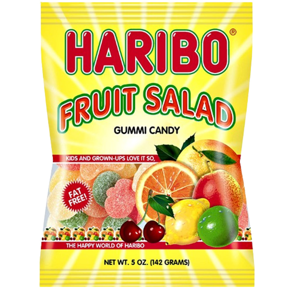 Haribo Fruit Salad Peg Bag 141g