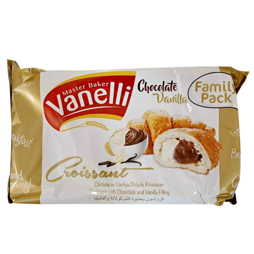 Vanelli Chocolate Vanilla Crossiant 42g