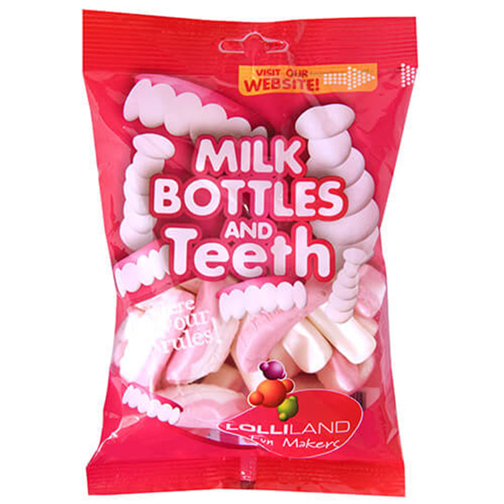 Lolliland Milk Bottle & Teeth 140g