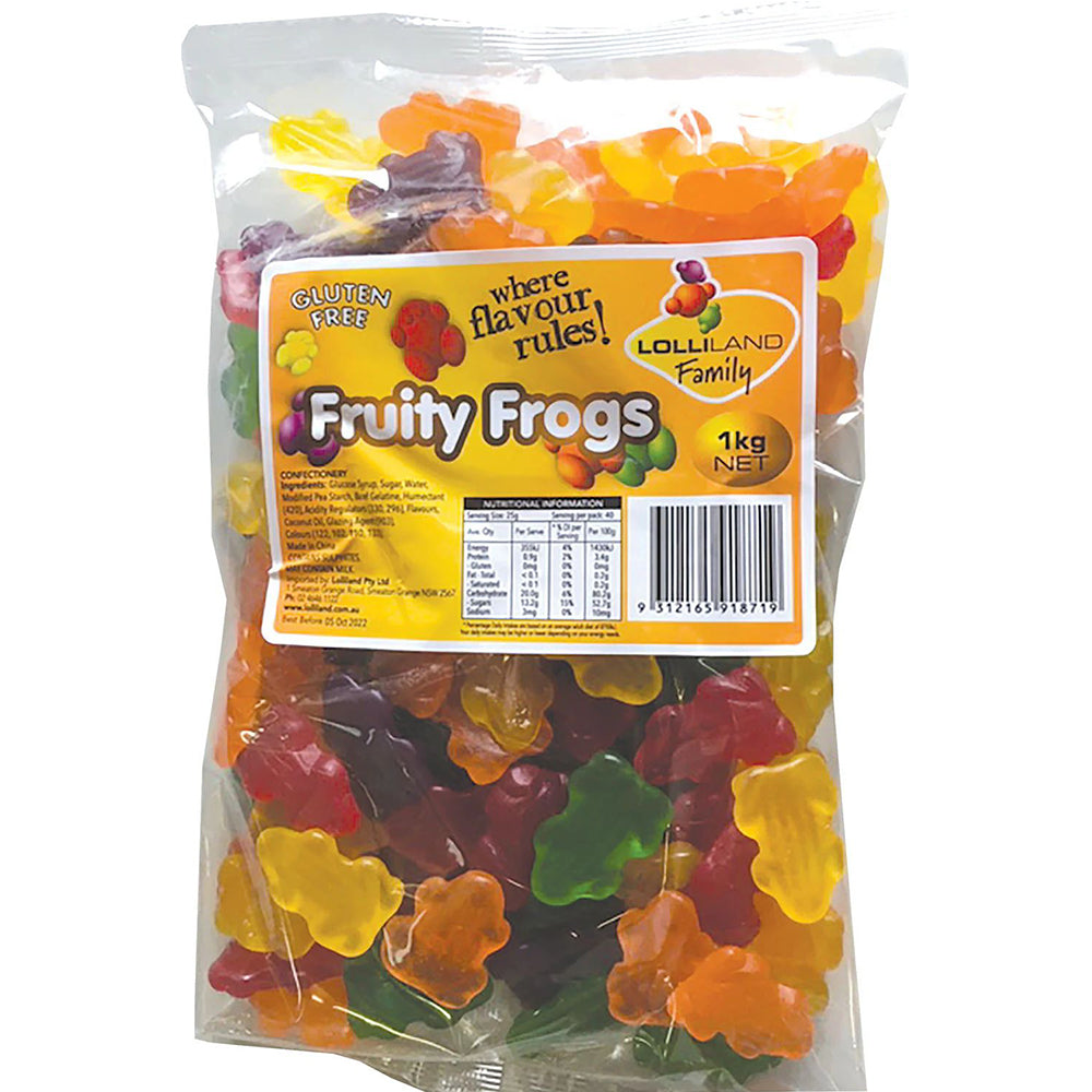 Lolliland Mixed Frogs 1kg