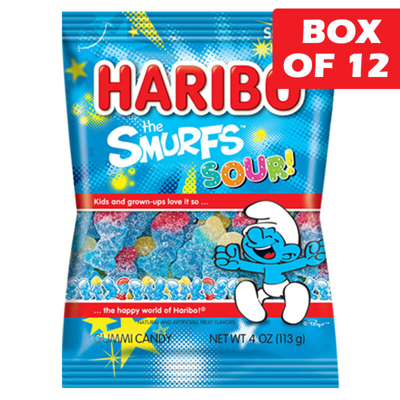 Haribo Sour Smurfs 113g