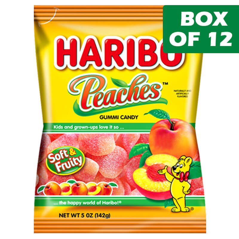 Haribo Peg Peaches 142g