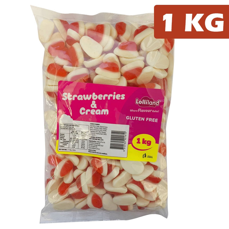 Lolliland Strawberries Cream 1kg