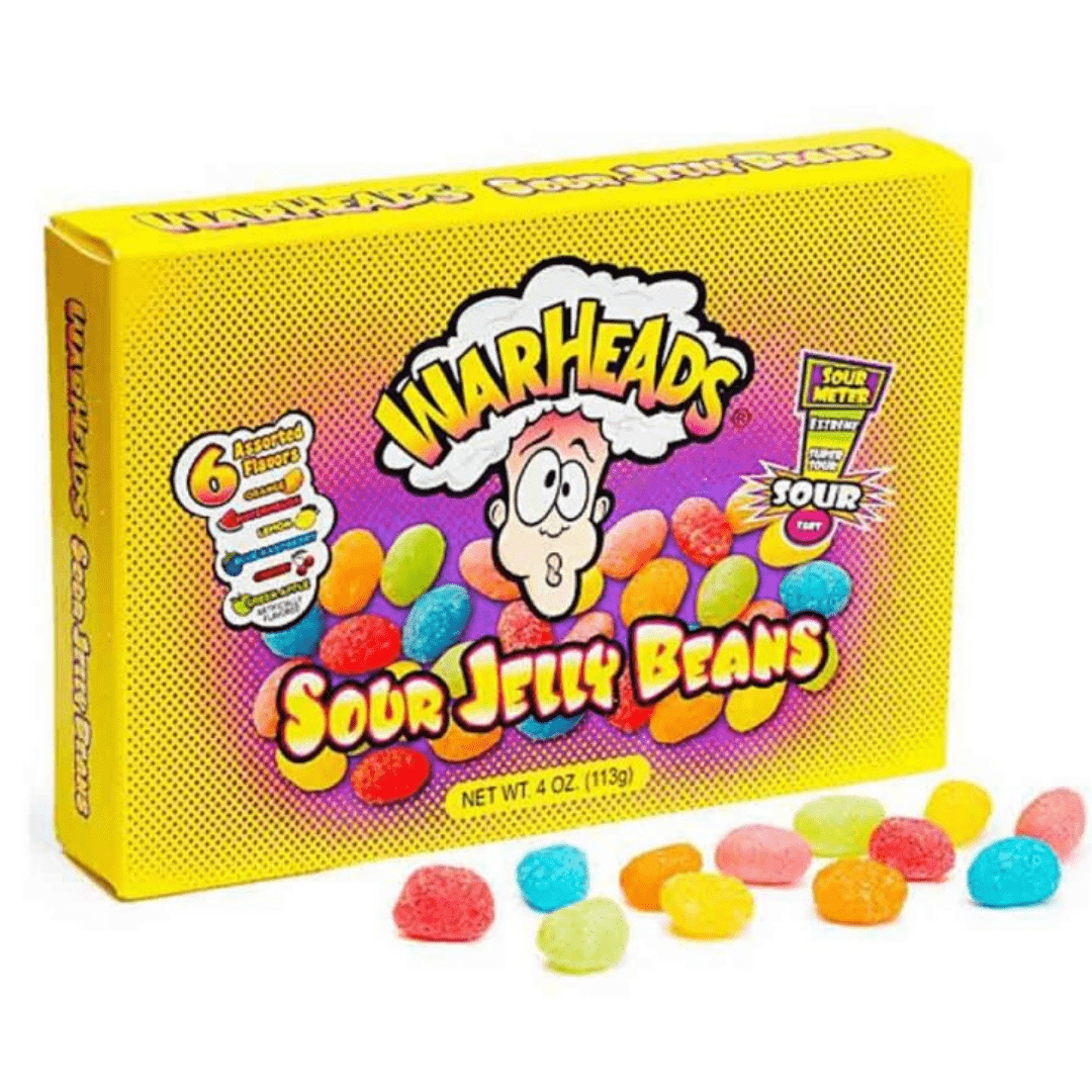 Warheads Sour Jelly Beans