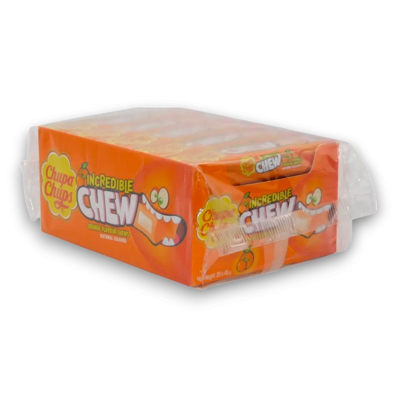 Chupa Chups - Incredible Chew - Orange (20x45g in a display box)
