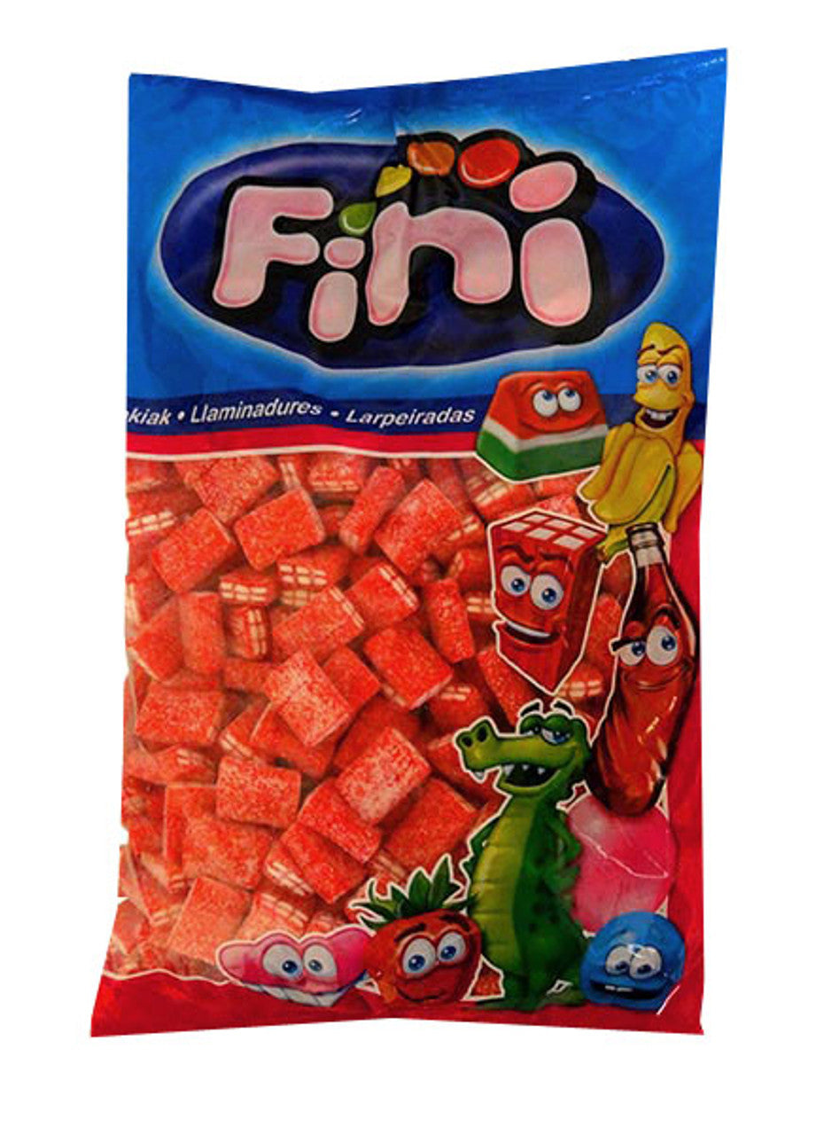 Fini Fizzy Strawberry Bricks (2kg bag)