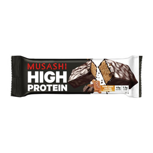 Musashi High Protein Dark Choc Salted Caramel 90g