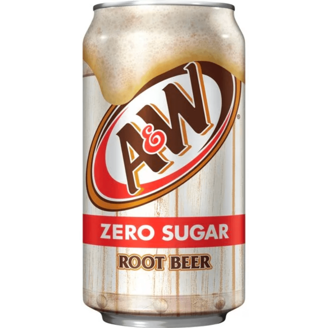 A&w A&W Zero Sugar Root Beer 355ml A&W Zero Sugar Root Beer 355ml