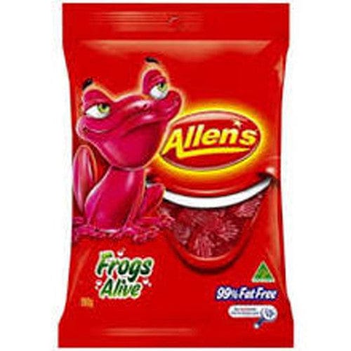 Allens Individual Allens Red Frogs (12 x 190g) 19300605042428 TPFS4909 Allens Red Frogs (12 x 190g)