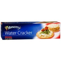 ARNOTTS Arnotts Biscuits Water Crackers 125g Arnotts Biscuits Water Crackers 125g