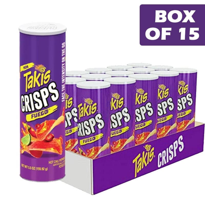 BARCEL Takis Crisps Fuego Can 156g Takis Crisps Fuego Can 156g
