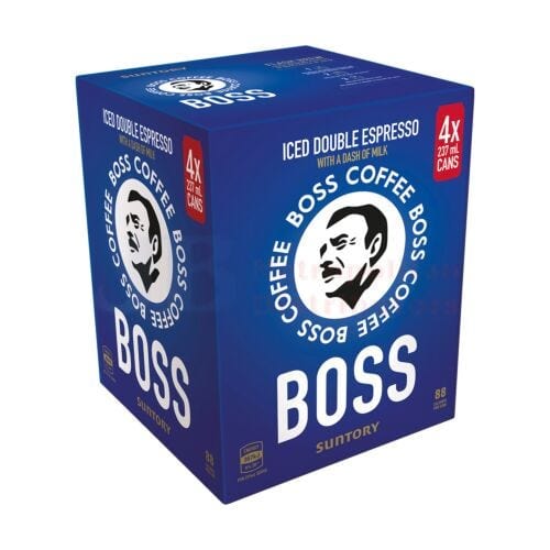 Boss Coffee Boss Coffee Iced Double Espresso 237ml Boss Coffee Iced Double Espresso 237ml