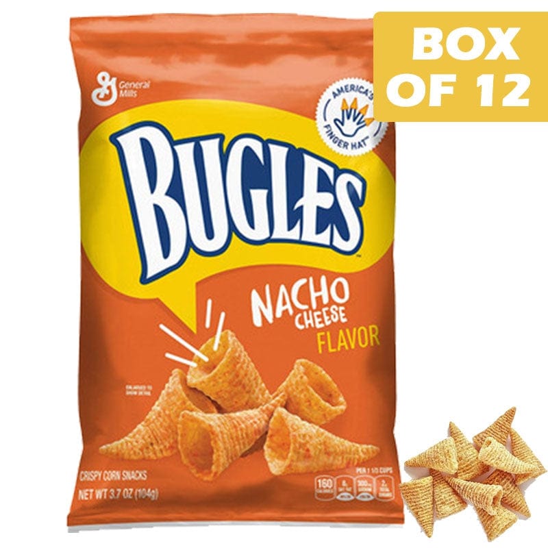 Bugles Bugles Nacho Cheese 104g Bugles Nacho Cheese 104g