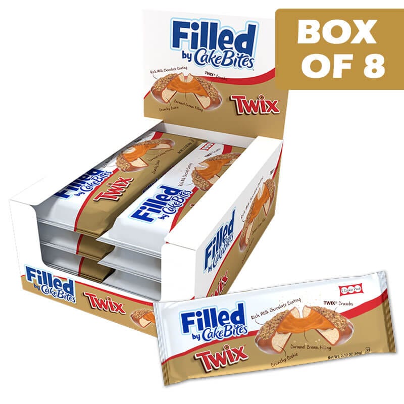 Cadbury Cakebites Filled Twix 60g Cakebites Filled Twix 60g