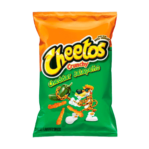 Cheetos Cheetos Cheddar Jalapeno Crunchy 80g Cheetos Cheddar Jalapeno Crunchy 80g