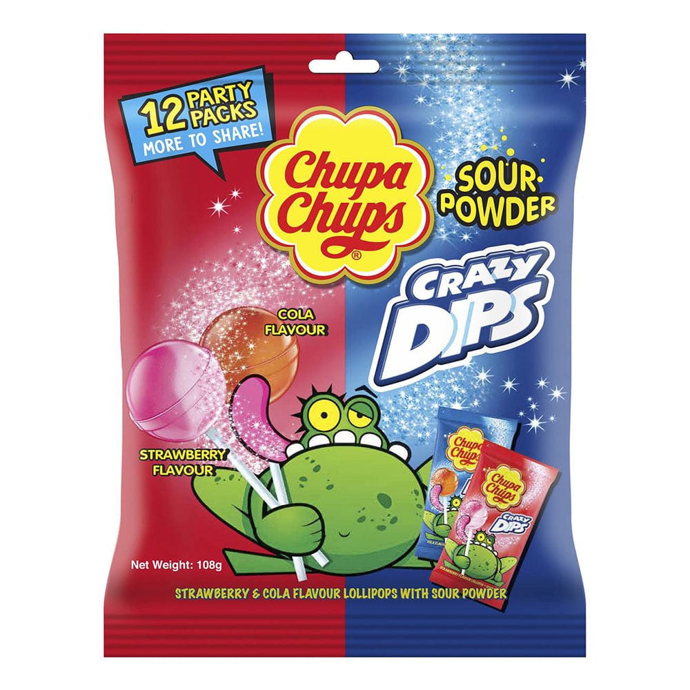 Chupa Chups Chupa Chups Crazy Dips 108g Chupa Chups Crazy Dips 108g