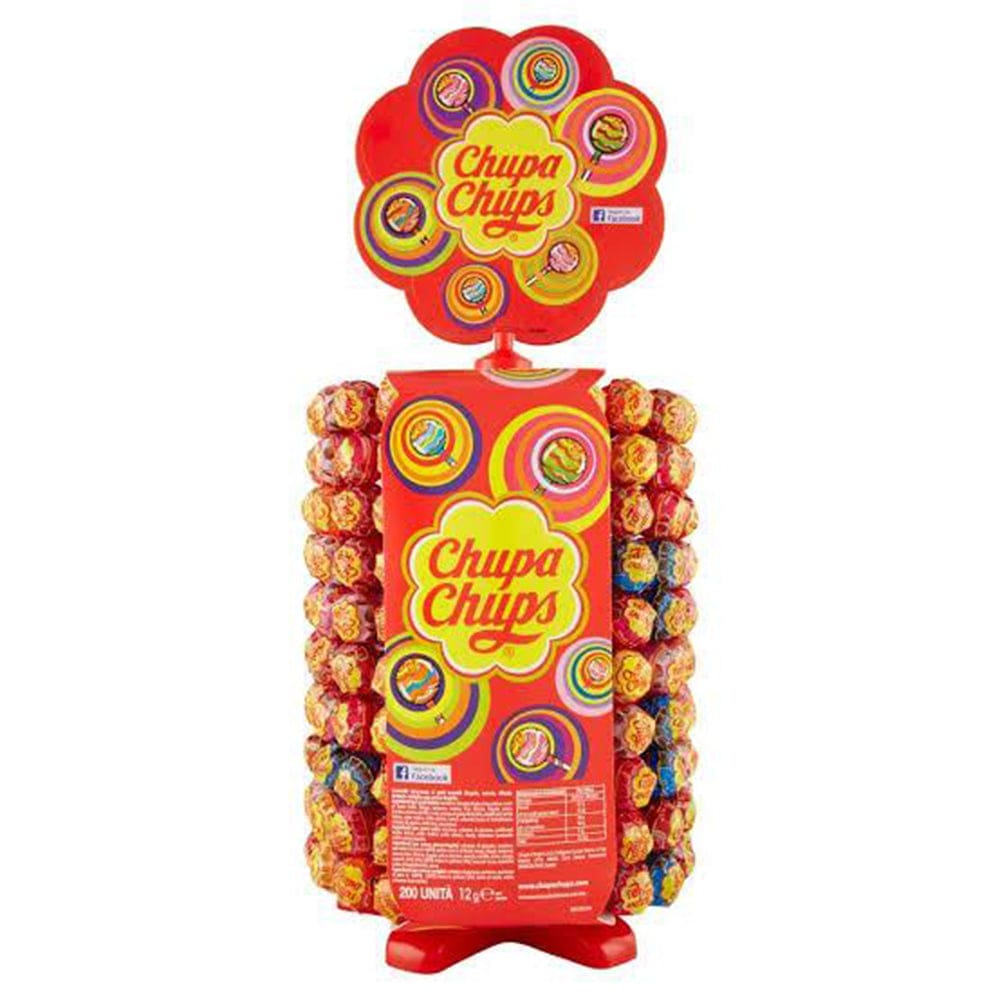 Chupa Chups Individual Chupa Chups The Best Of Wheel 12g (200 Piece) TF21853 Chupa Chups The Best Of Wheel 12g (200 Piece)
