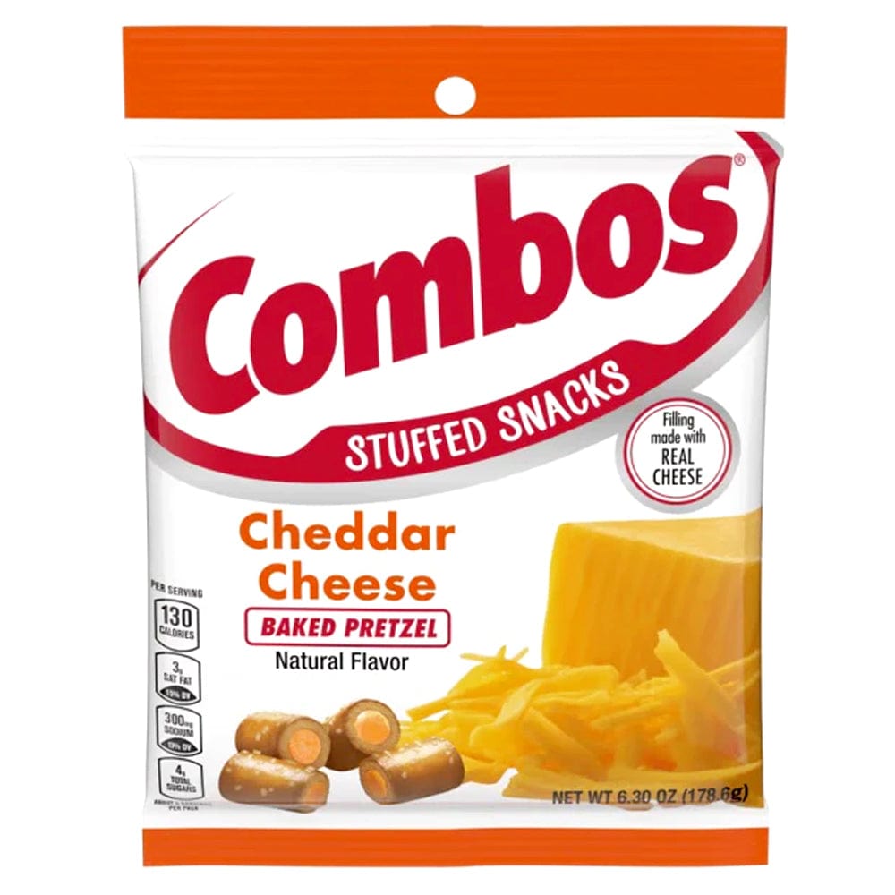 Combos Combos Pretzel Cheddar Cheese 178g Combos Pretzel Cheddar Cheese 178g