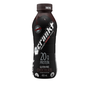 Crankt 1 Box (Box of 6) Crankt Protein Shake Chocolate 400ml GKUIBNIQSD Crankt Protein Shake Chocolate 400ml