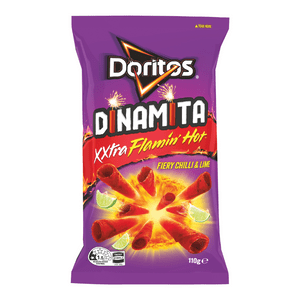 Doritos Doritos Dinamita XXtra Flamin Hot 110g Doritos Dinamita XXtra Flamin Hot 110g