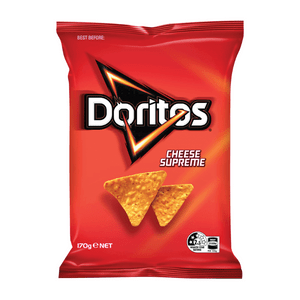 Doritos Individual Doritos Cheese Supreme 170g FNPNLOMEVE Doritos Cheese Supreme 170g