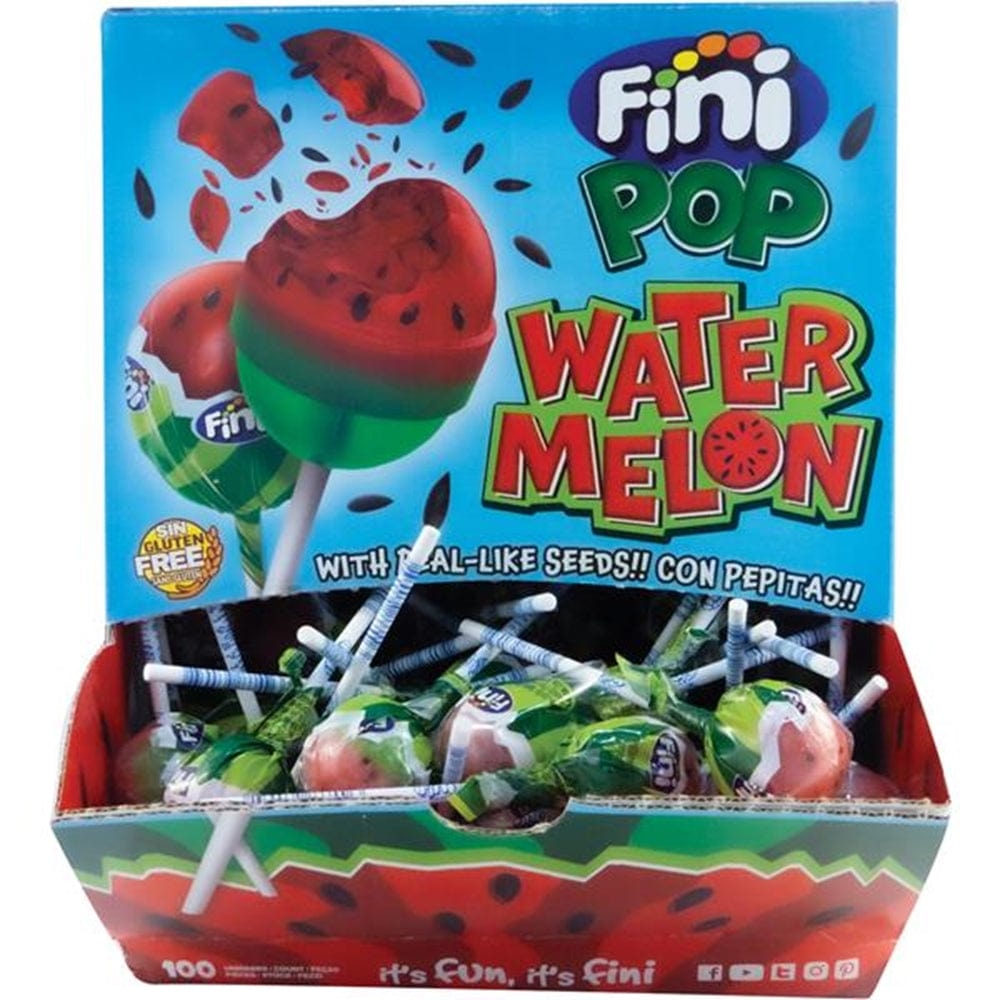 Fini Individual Fini Watermelon Pop (100 Pieces) TFFI8716 Fini Watermelon Pop (100 Pieces)
