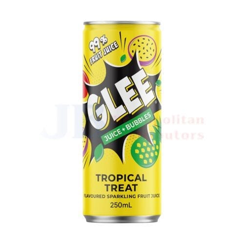 Glee Glee Juice & Bubbles Tropical Treat 250ml Glee Juice & Bubbles Tropical Treat 250ml