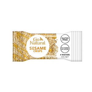 Go Natural Go Natural Sesame Crisps 40g Go Natural Sesame Crisps 40g