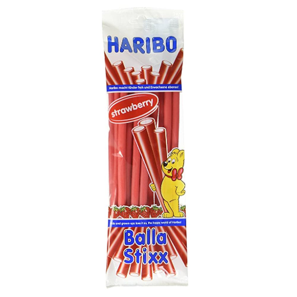 Haribo Haribo Balla Stixx Strawberry 200g Haribo Balla Stixx Strawberry 200g