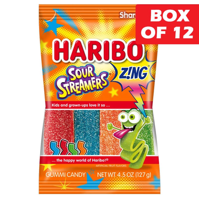 HARIBO Haribo Sour Streamers 127g Haribo Sour Streamers 127g