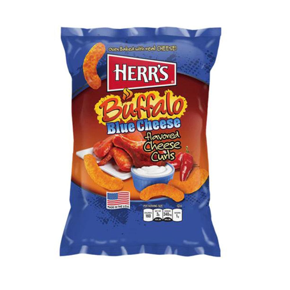 Herr's Herr's Blue Cheese Curls 170g Herr's Blue Cheese Curls 170g