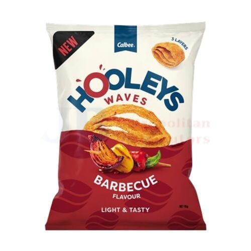 Hooleys Waves Hooleys Waves Bbq 95g Hooleys Waves Bbq 95g