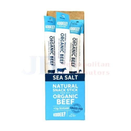 Kooee Kooee Stick Organic Beef Sea Salt 25g Kooee Stick Organic Beef Sea Salt 25g