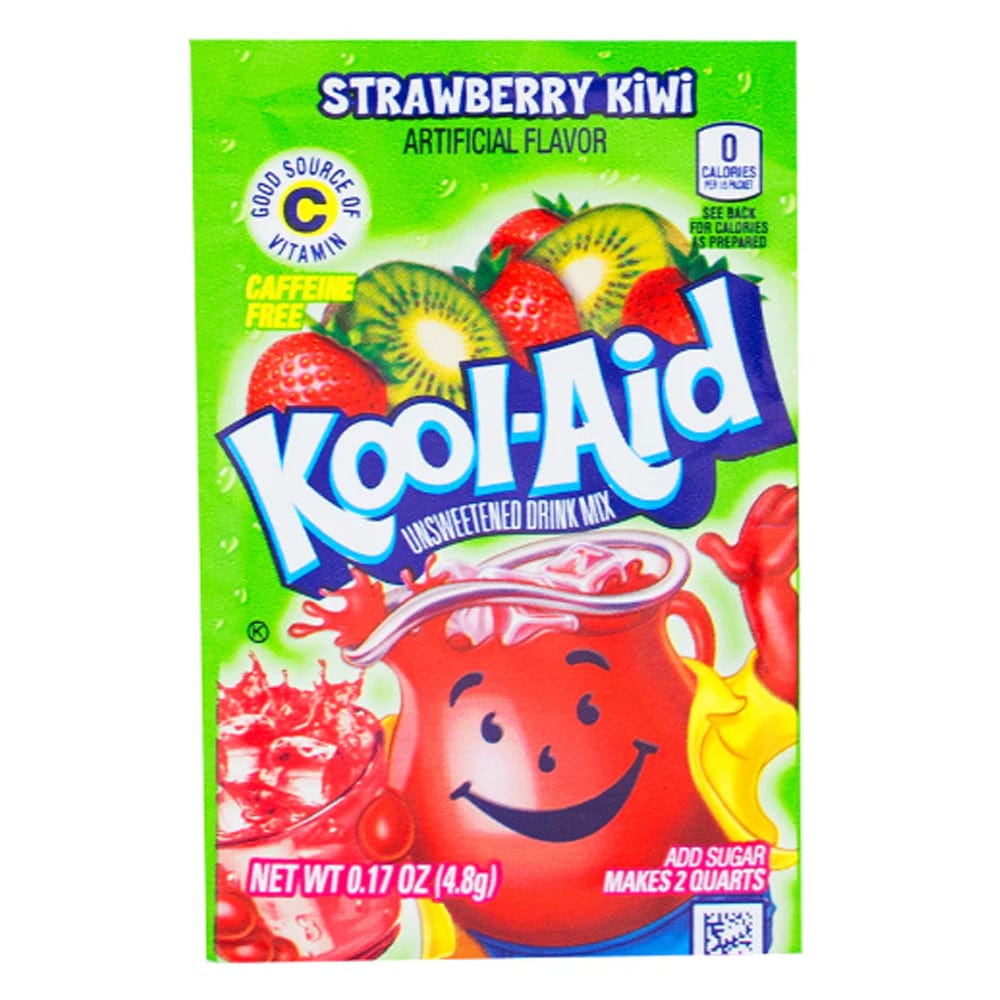 Kool-aid Individual Kool-aid Unsweetened Kiwi Strawberry Drink Mix 3.9g (48 Pack) TF111577 Kool-aid Unsweetened Kiwi Strawberry Drink Mix 3.9g (48 Pack)