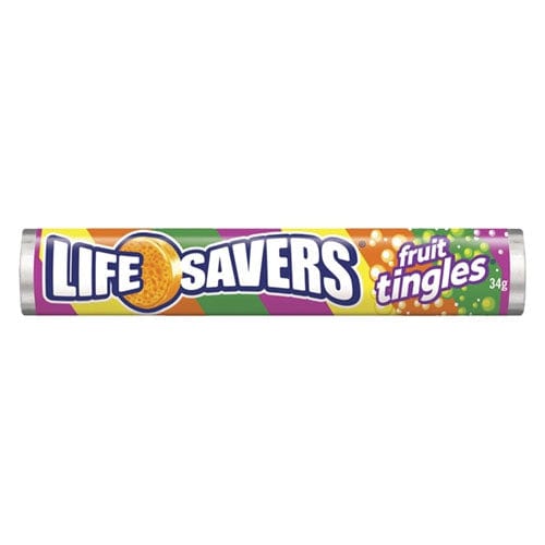 LIFE SAVERS Individual LifeSaver Fruit Tingles 34g (36 Pieces) BF601076 LifeSaver Fruit Tingles 34g (36 Pieces)