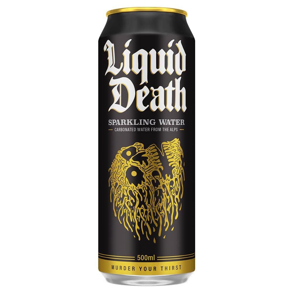 Liquid Death Liquid Death Sparkling Water 500ml Liquid Death Sparkling Water 500ml