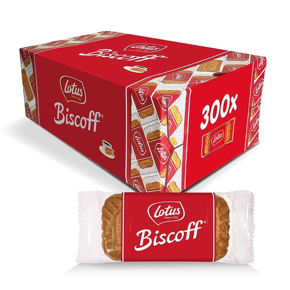 Lotus Biscoff Individual Lotus Biscoff Bulk (300 Pieces) TF86112 Lotus Biscoff Bulk (300 Pieces)