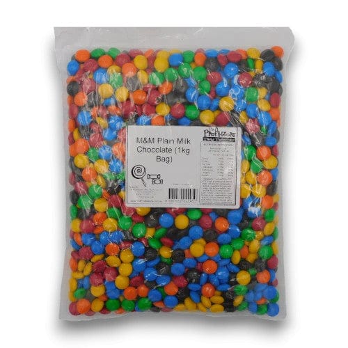 M&m Individual M&M Plain Milk Chocolate (1kg Bag) 9300682044950 TPFS2942 M&M Plain Milk Chocolate (1kg Bag)