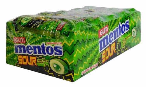 Mentos Individual Mentos Gum - Sour Green Apple (10 x 30g Bottle) 8003440997130 TPFS12927 Mentos Gum - Sour Green Apple (10 x 30g Bottle)