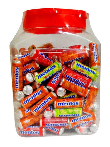 Mentos Individual Mentos Mini Rolls - Fruit Mix (150 roll Display Unit) 6921211113690 TPFS7419 Mentos Mini Rolls - Fruit Mix (150 roll Display Unit)
