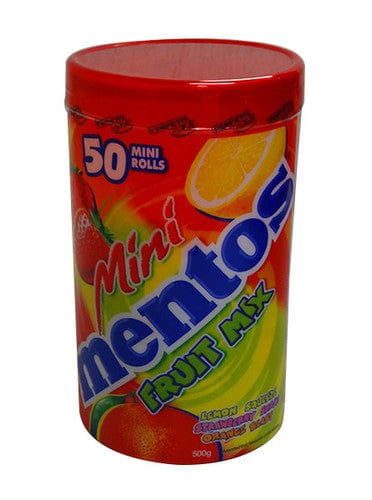 Mentos Individual Mentos Mini Rolls - Fruit Mix (50 roll Display Unit) 8935001723943 TPFS6174 Mentos Mini Rolls - Fruit Mix (50 roll Display Unit)