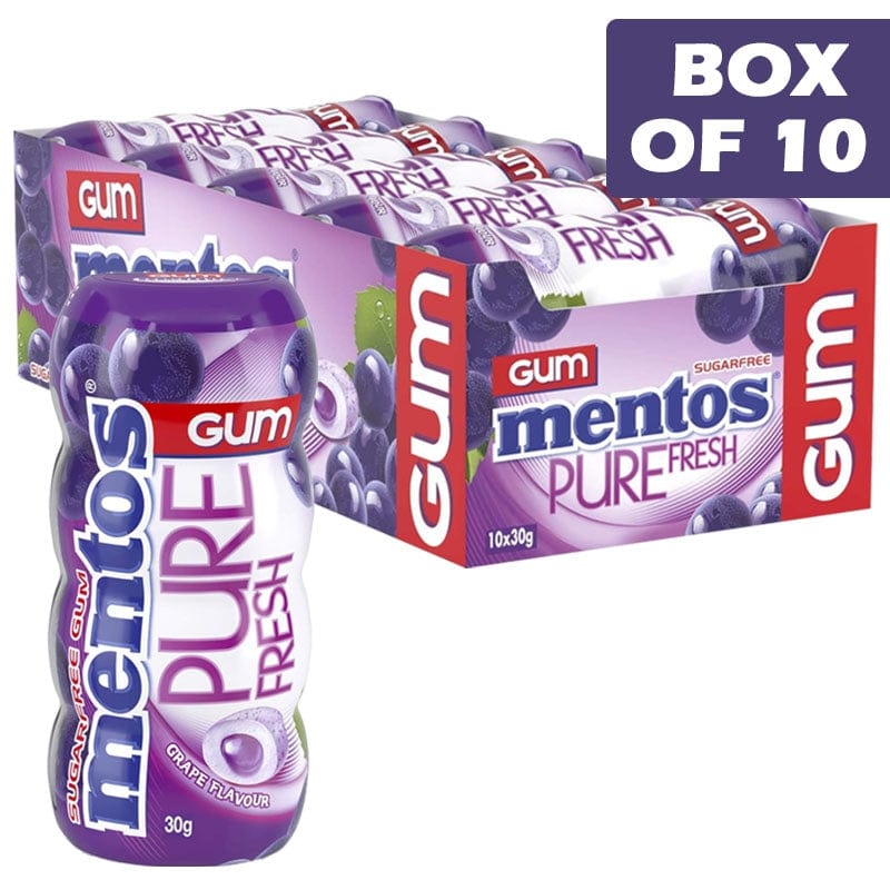 MENTOS Mentos Pure Fresh Grape 30g Mentos Pure Fresh Grape 30g