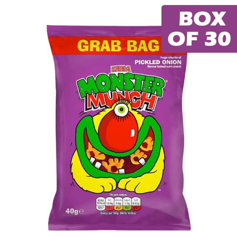 Monster Munch Monster Munch Pickled Onion 40g Monster Munch Pickled Onion 40g