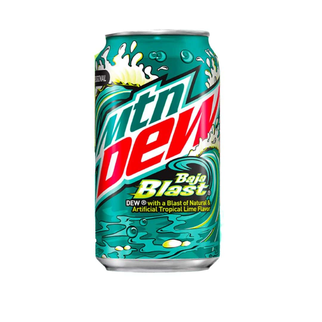 Mountain Dew Mountain Dew Baja Blast 355ml Mountain Dew Baja Blast 355ml