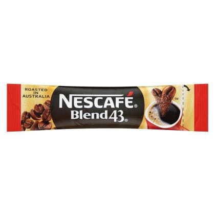 NESCAFE Individual Nescafe Coffee P/C Blend 43 Instant Sachets 1000 X 1.7g 19300605132211 BD962 Nescafe Coffee P/C Blend 43 Instant Sachets 1000 X 1.7g