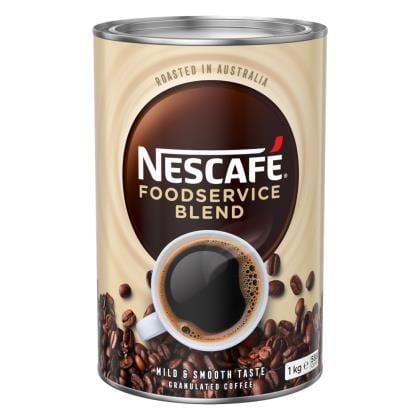 Nescafe Nescafe Coffee Granulated Foodservice Blend 1kg Nescafe Coffee Granulated Foodservice Blend 1kg