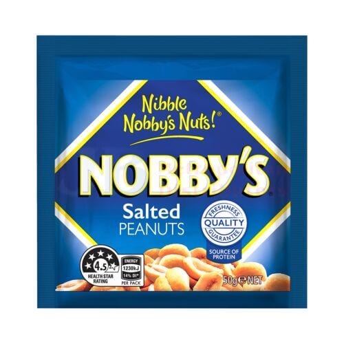 Nobby's Nobby's Salted Peanuts 50g Nobby's Salted Peanuts 50g