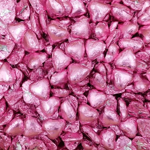 Pauls Individual Pauls Milk Chocolate Hearts - Pink (5kg Box) 9340761025357 TPFS13965 Pauls Milk Chocolate Hearts - Pink (5kg Box)