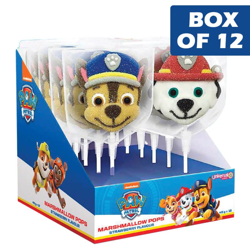 PAW PATROL Paw Patrol Mallow Pop 45g Paw Patrol Mallow Pop 45g