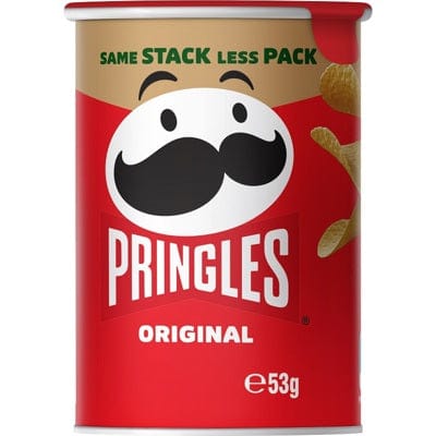 PRINGLES Individual Pringles Potato Chips Snack Original 12 X 53g BD219747 Pringles Potato Chips Snack Original 12 X 53g